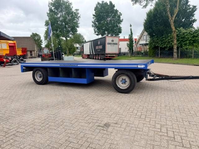 Record PLW 12 ton platte wagen, trailer