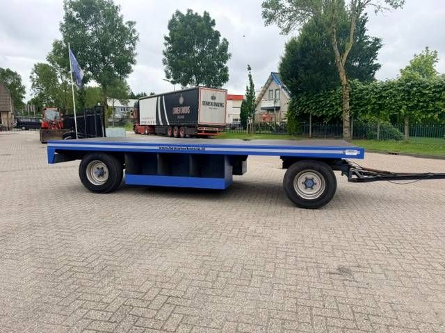 Record PLW 12 ton platte wagen, trailer