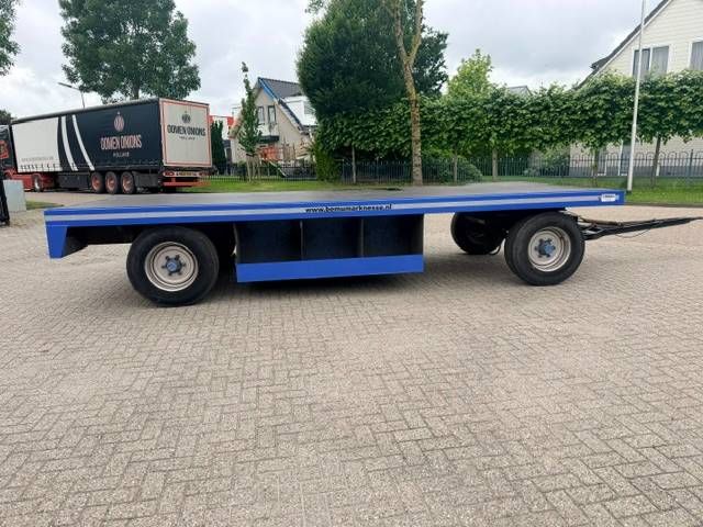 Record PLW 12 ton platte wagen, trailer