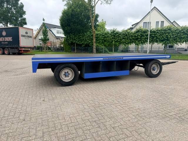 Record PLW 12 ton platte wagen, trailer