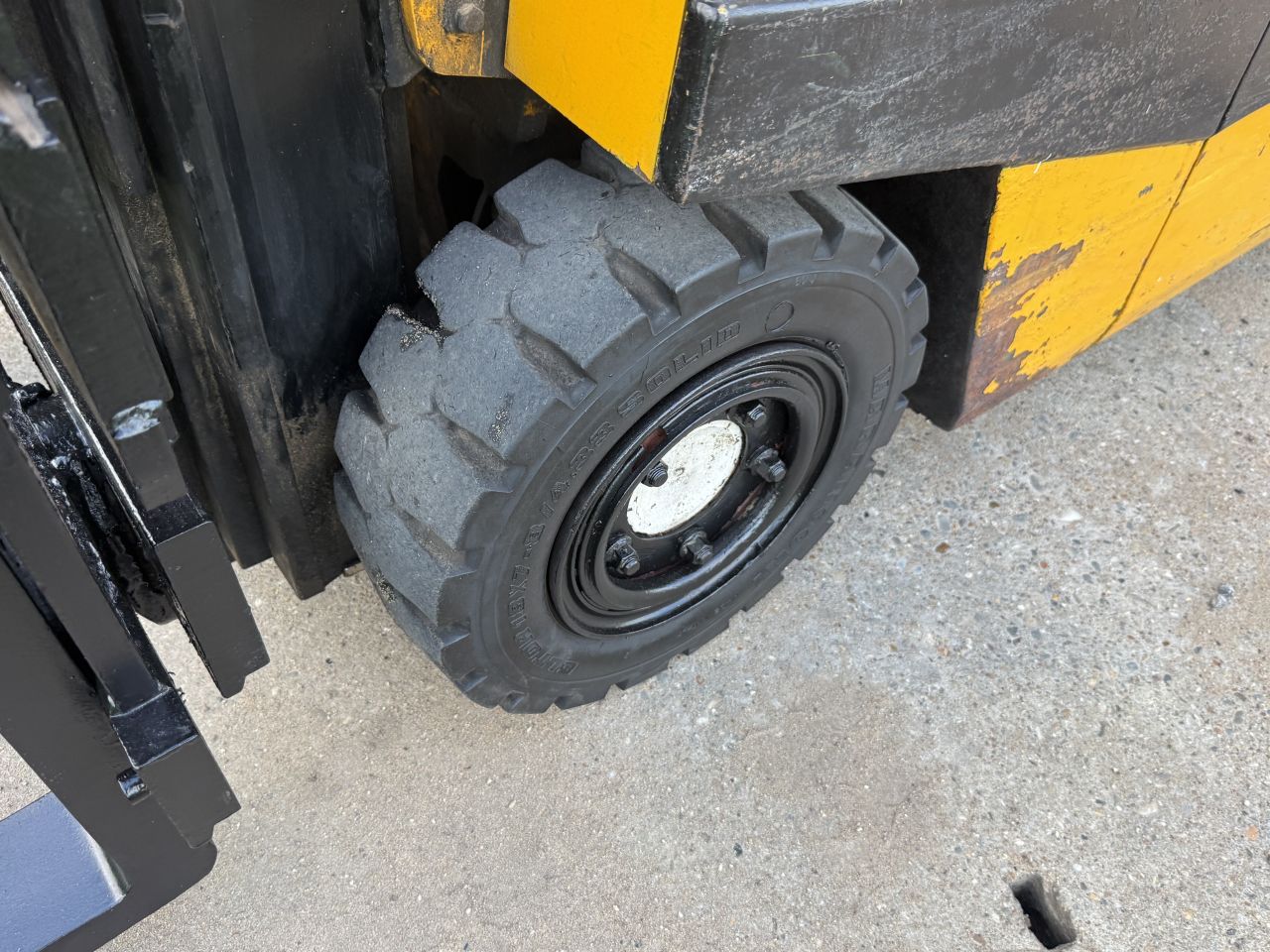 KOOPJE Jungheinrich 1500KG 3-delige mast freelift Sideshift