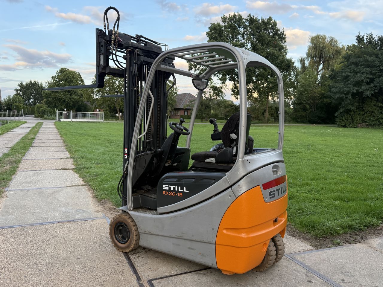 Still RX20-15 3-delige mast freelift Sideshift vorkversteller