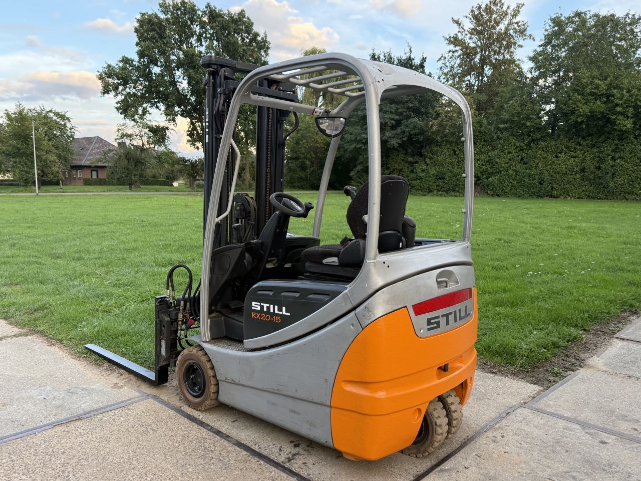 Still RX20-15 3-delige mast freelift Sideshift vorkversteller
