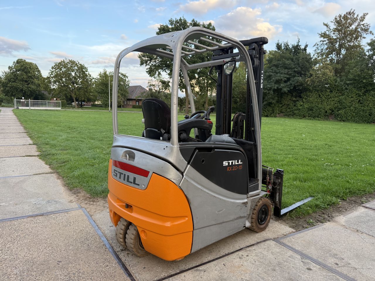 Still RX20-15 3-delige mast freelift Sideshift vorkversteller