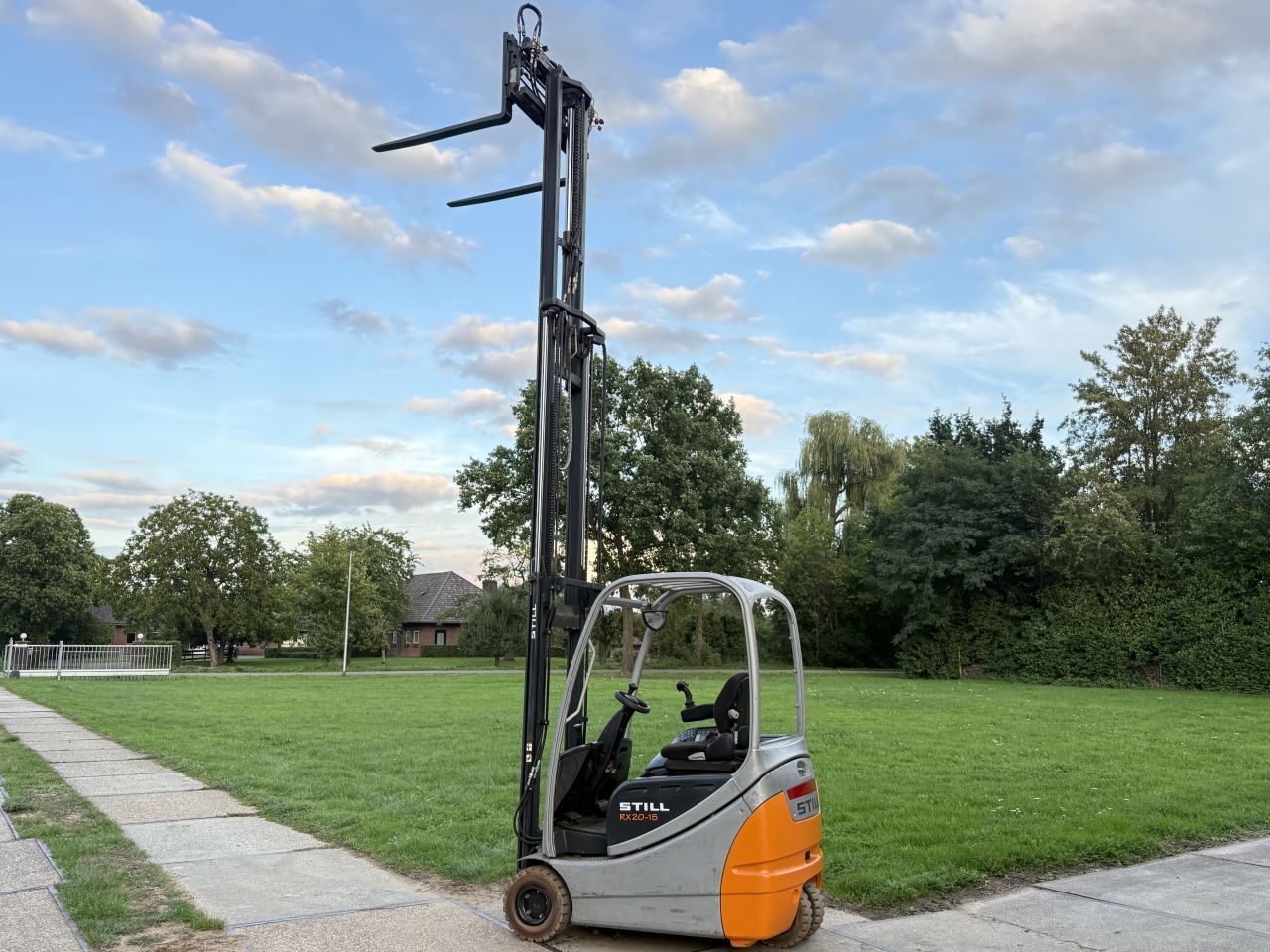 Still RX20-15 3-delige mast freelift Sideshift vorkversteller