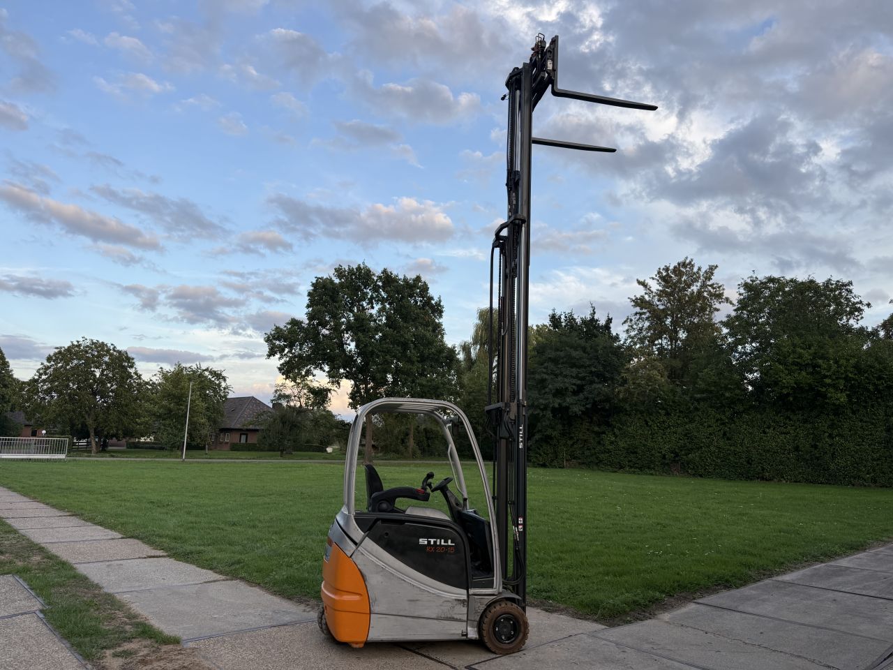 Still RX20-15 3-delige mast freelift Sideshift vorkversteller