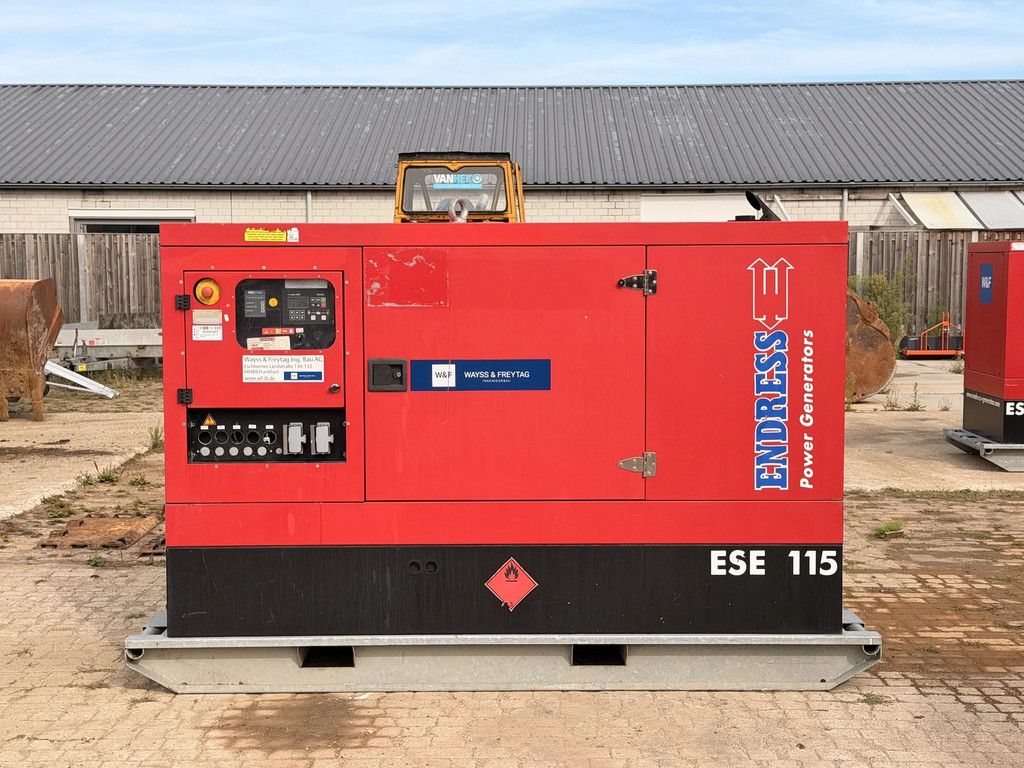 Endress ESE115 PW/MPS - silent genset / Perkins engine / MeccAlte alternator