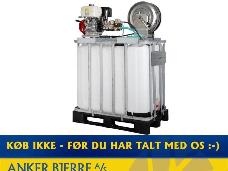 220/20 HONDA 13 HK El-start, 50 mtr. slangeopruller