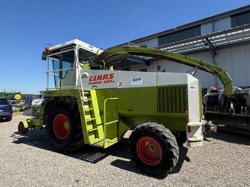 Claas Jaguar 690 SL hydrostat, Mercedesmotor OM 422