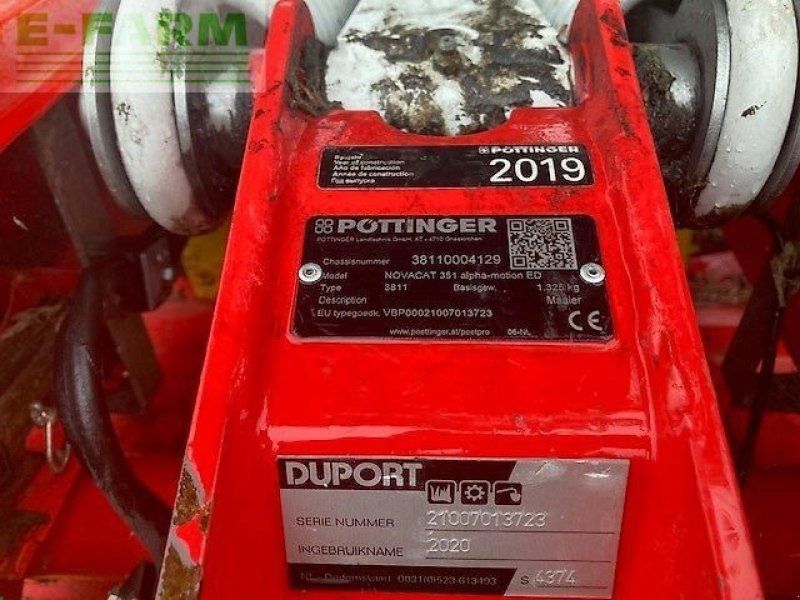 Pöttinger pottinger novacat 351 alpha motion ed