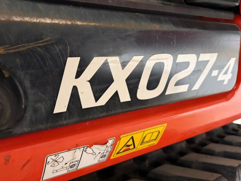 Kubota kx027-4 KX027-4 minigraver Årgang  3073 timer m