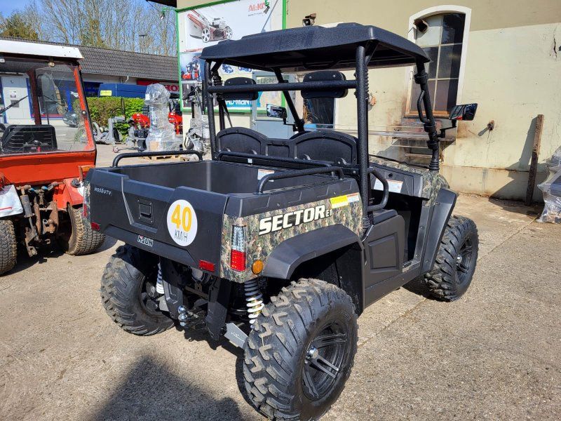 Hisun Sector E1 Elektro UTV Allrad Diff-Sperre Zulassungspap