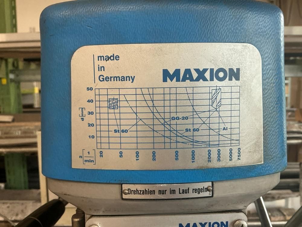 2015 Maxion BTB 18 STP pillar drill