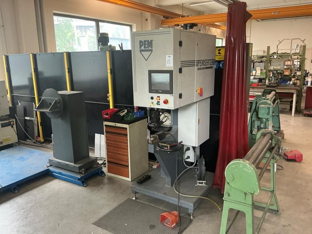 2011 PEM Pemserter 3000A Automatische Einpressmaschine