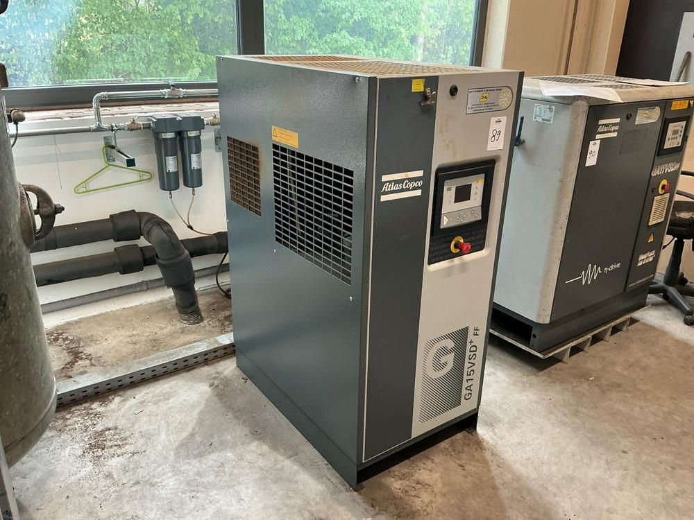 2015 Atlas Copco GA15VSD+ FF-Kompressor