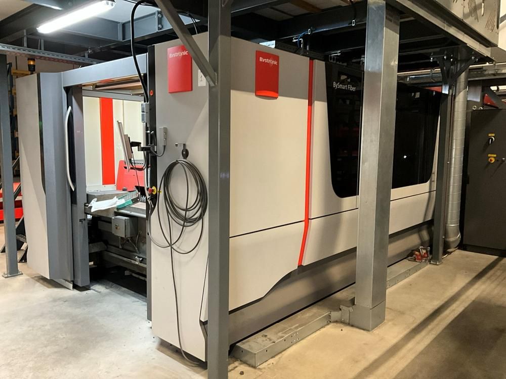 2023 Bystronic BySmart Fiber 10kW laser cutting installation