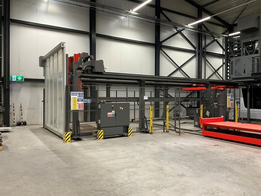2023 Bystronic BySmart Fiber 10kW laser cutting installation