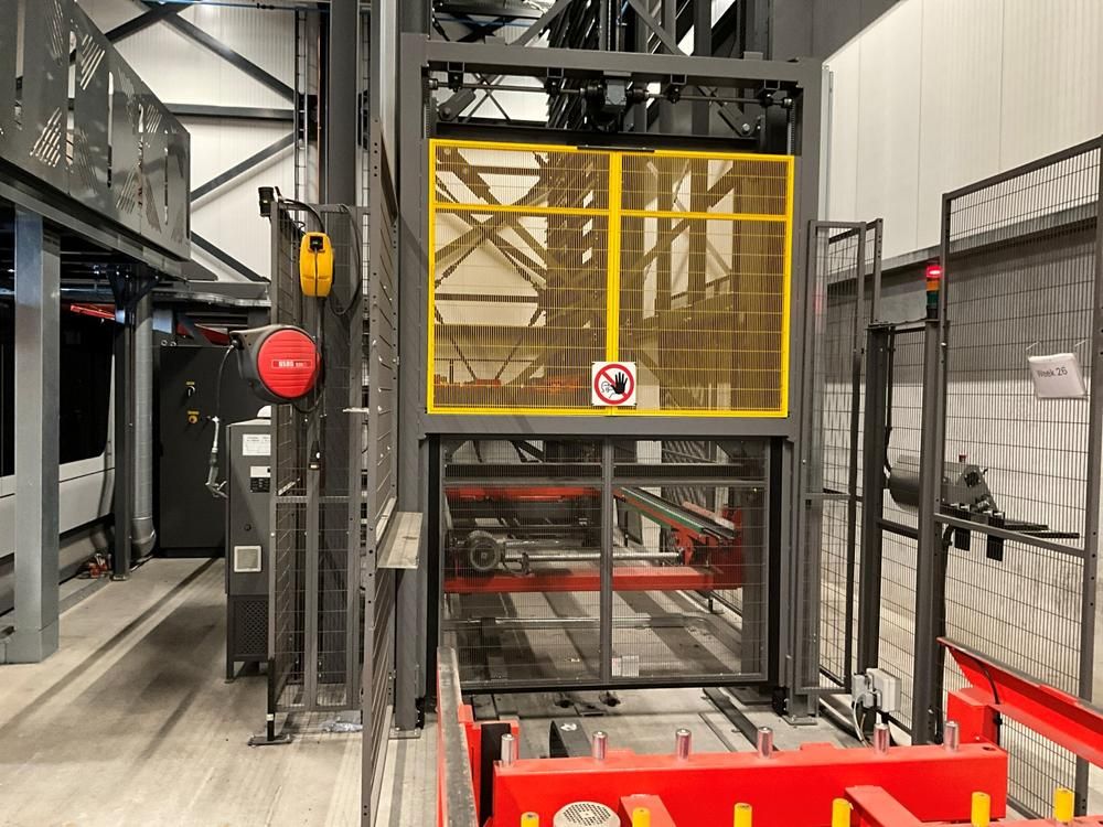2023 Bystronic BySmart Fiber 10kW laser cutting installation