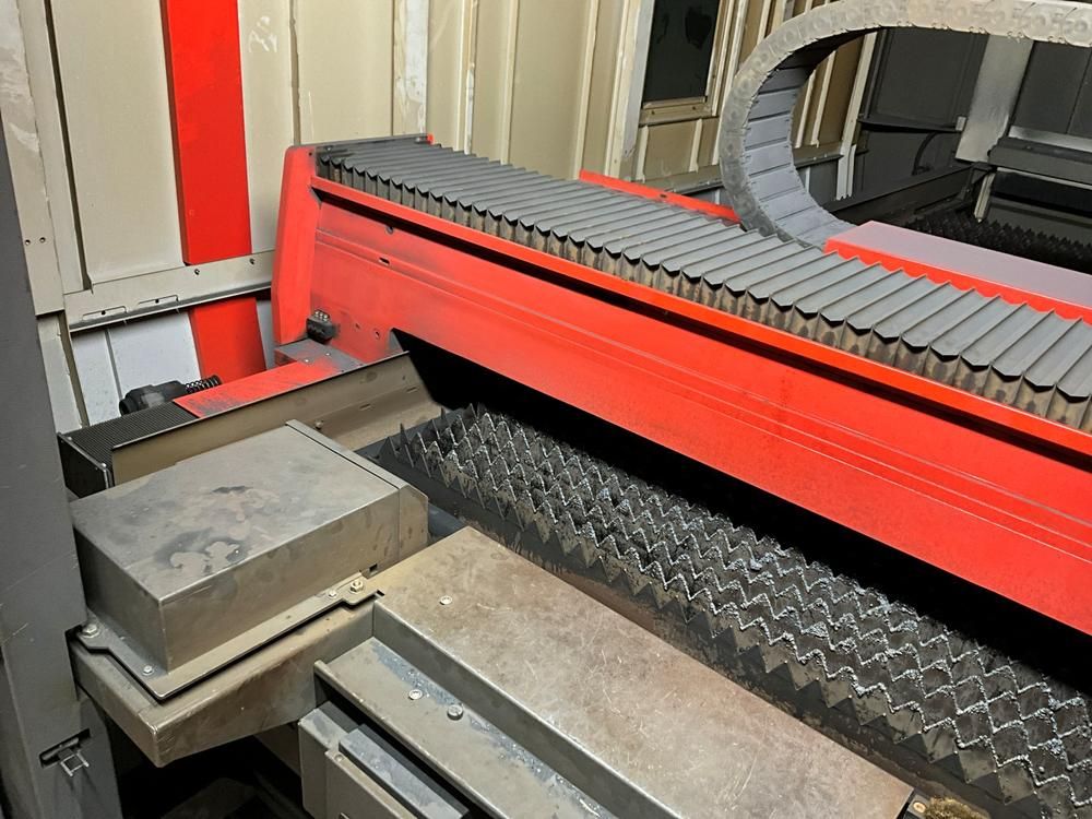 2023 Bystronic BySmart Fiber 10kW laser cutting installation