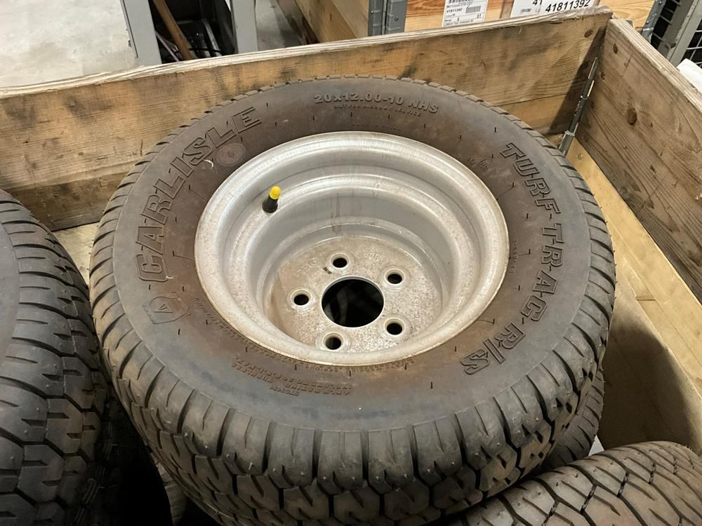 Wheels on rims