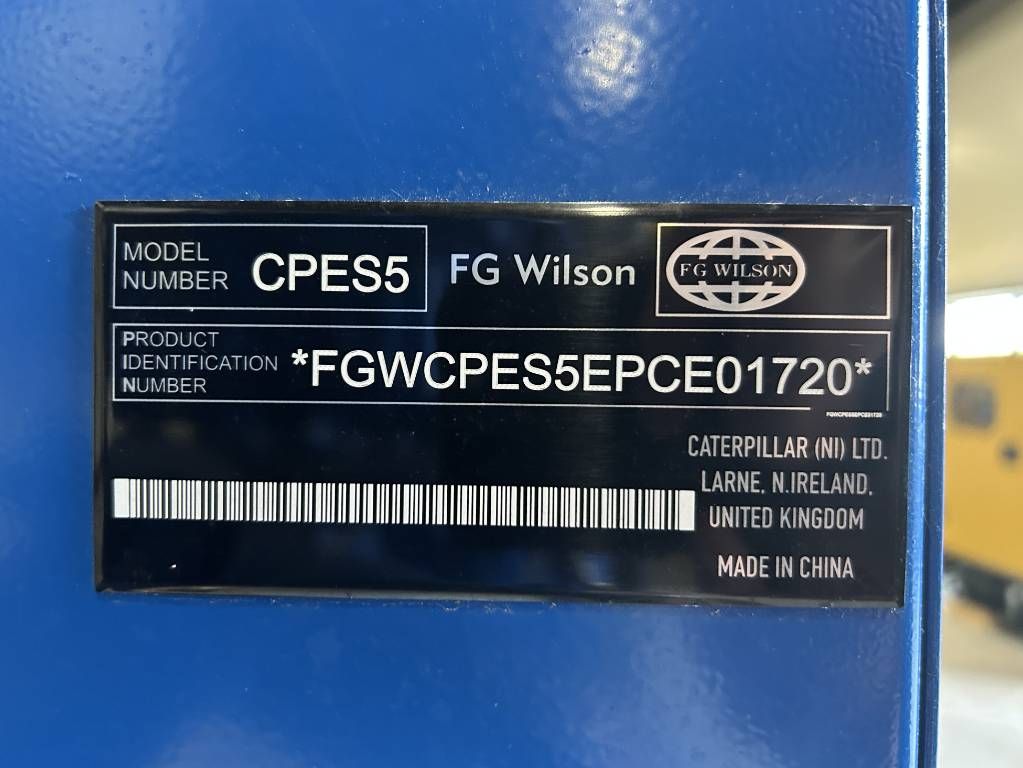 FG Wilson P550-3 - 550 kVA Open Genset - DPX-16020-O