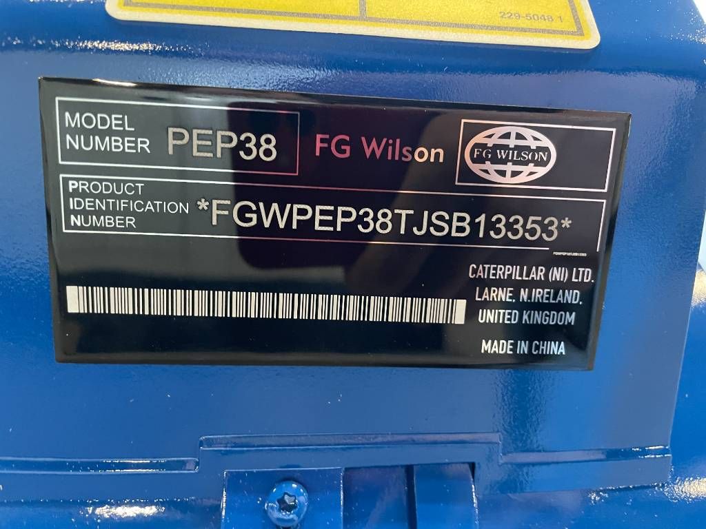 FG Wilson P65-5 - 65 kVA Open Genset - DPX-16006-O