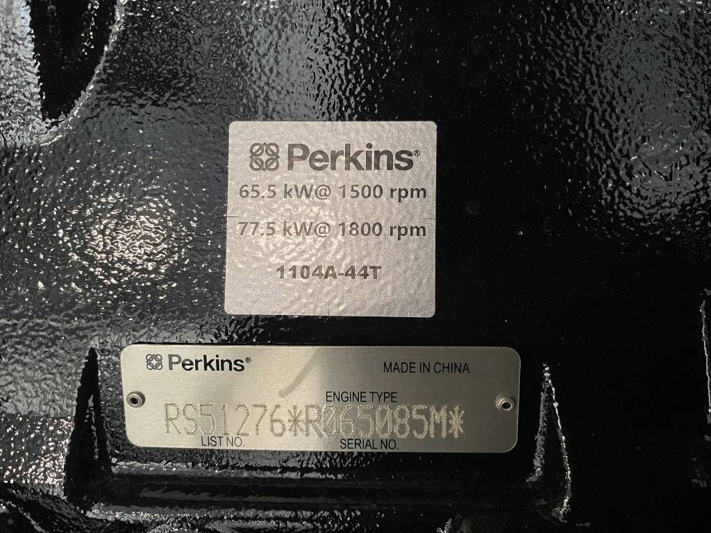 Perkins 1104A-44TG1 - 73 kVA Generator - DPX-19804.1