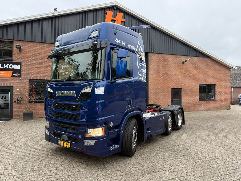 Scania R580 PTO/Hydraulic Retarder/Intarder AS-2 Liftas/Stuuras NL Truck APK/TUV 26-01-2027