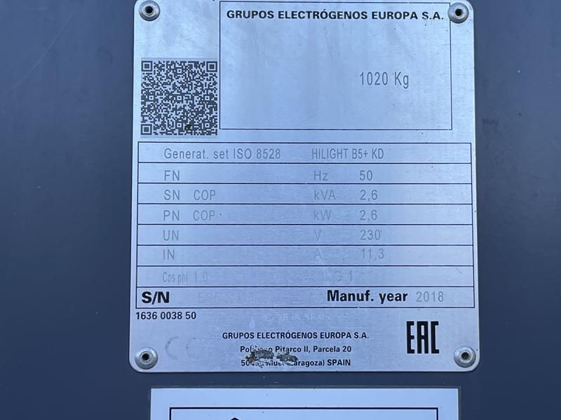 Atlas Copco HILIGHT B5+ (Kubota) VARIANT