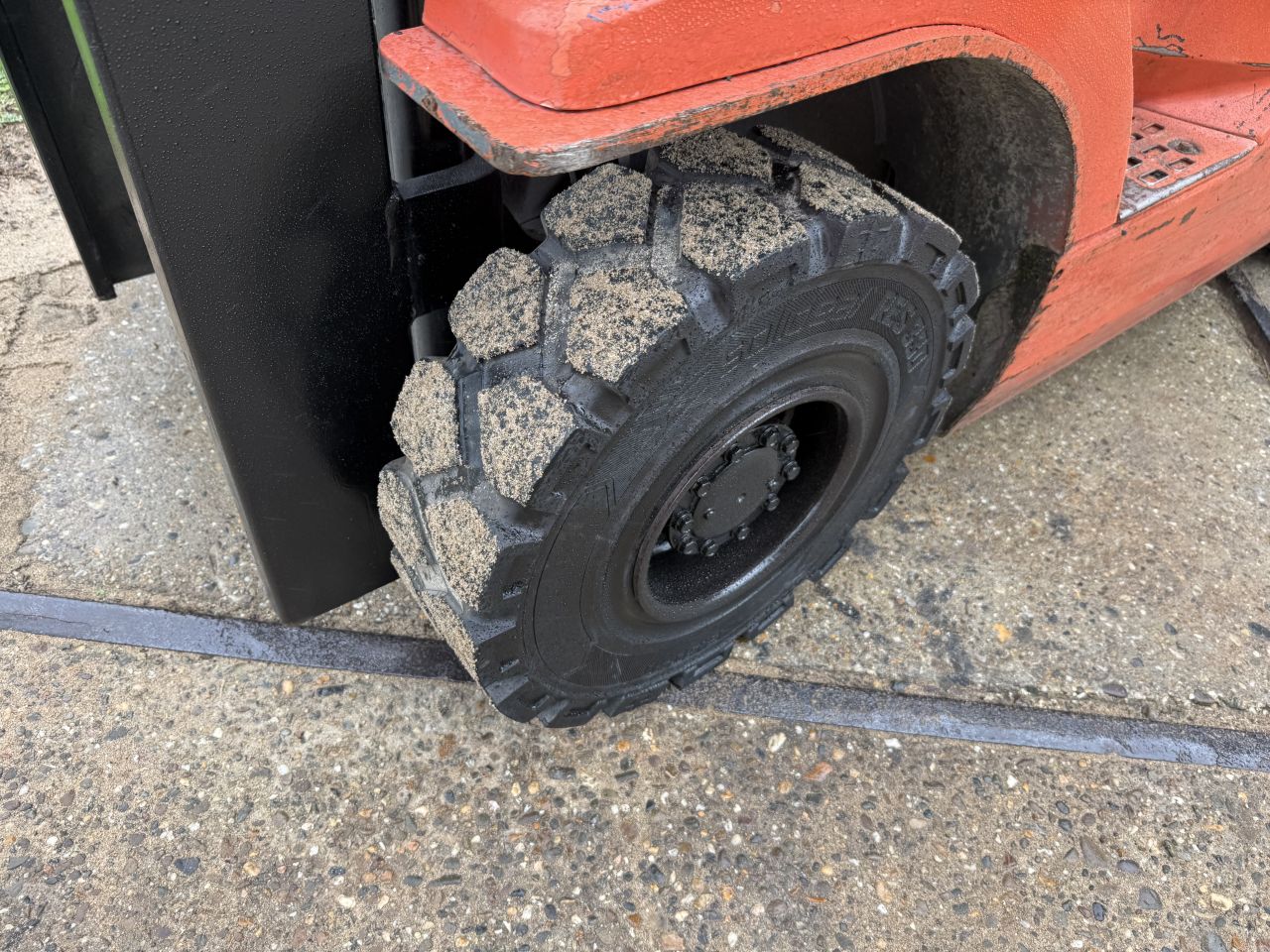 Toyota 1500KG LPG heftruck 3-delig 470CN freelift Sideshift