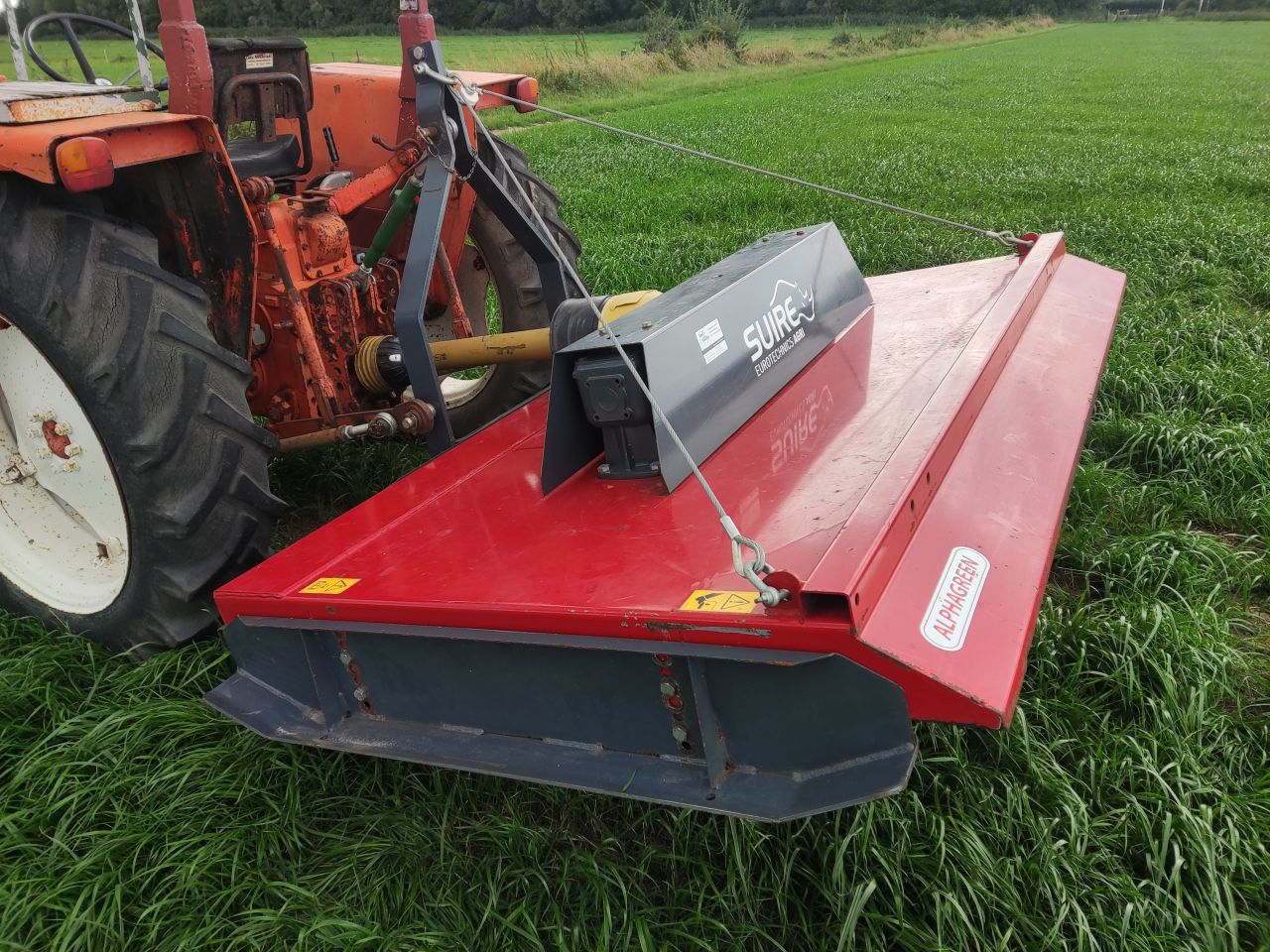 SUIRE weidebloter / weilandbloter (type Alphagreen 220, 220 cm)