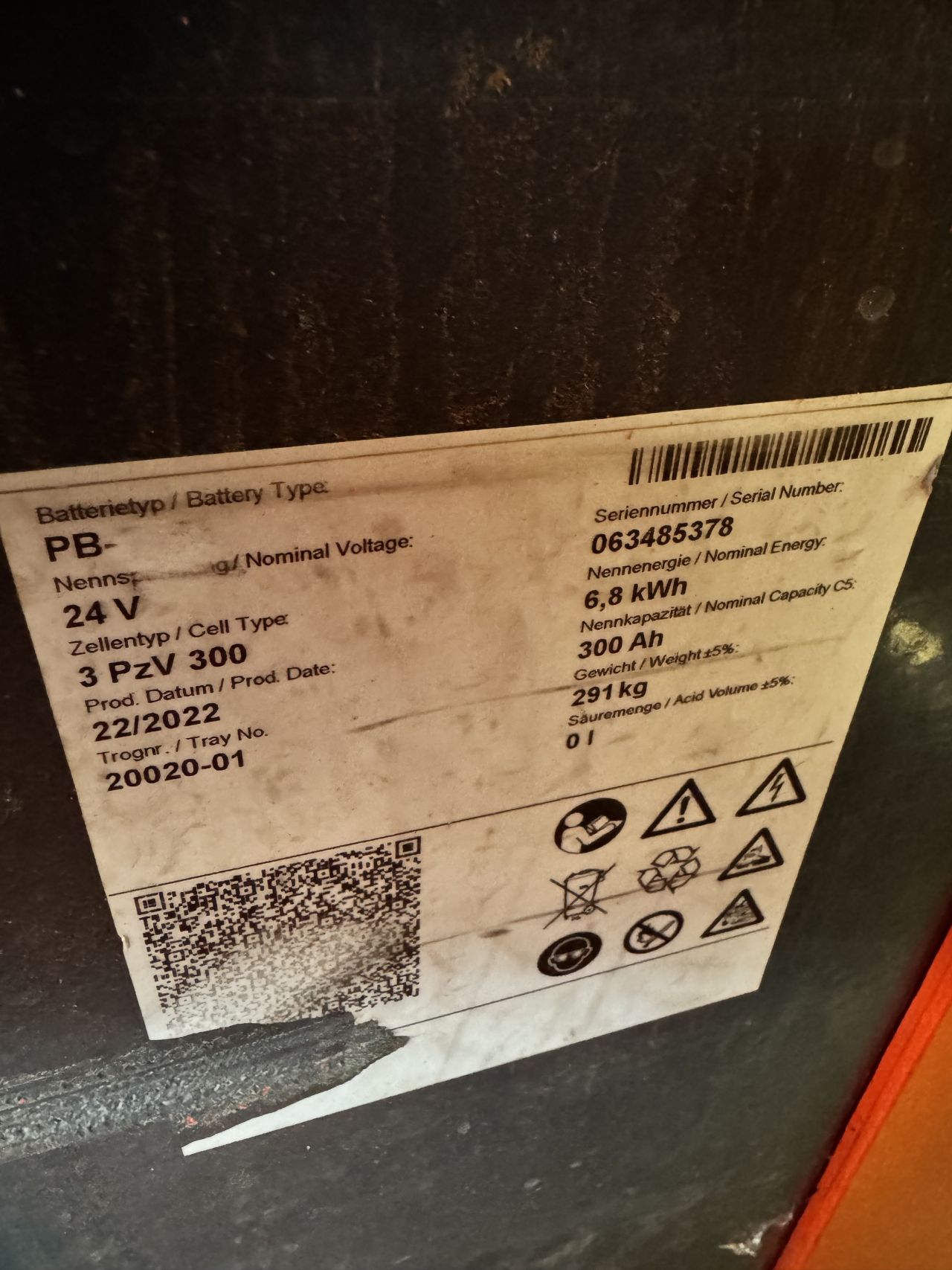 Linde L16 AP / triplex / 435cm 540cm / stapelaar