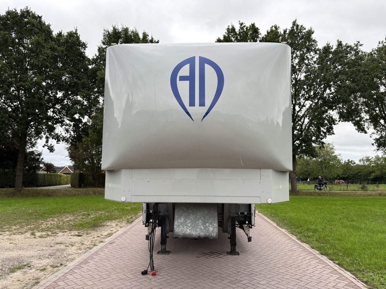 Oplegger TRIAS 21 TON schuifzielen EN SCHUIFDAK