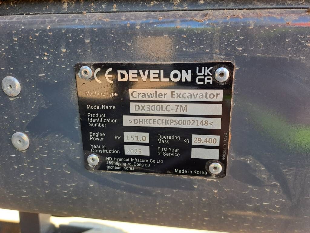 Develon DX300LC-7M (2 Unused units available)