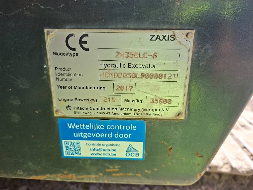Hitachi ZX350LC-6+GPS (CW55s)