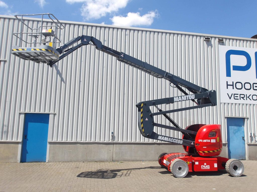Manitou 170AETJL Elektrische Gelenkteleskoparbeitsbühne 16,51 m 2014