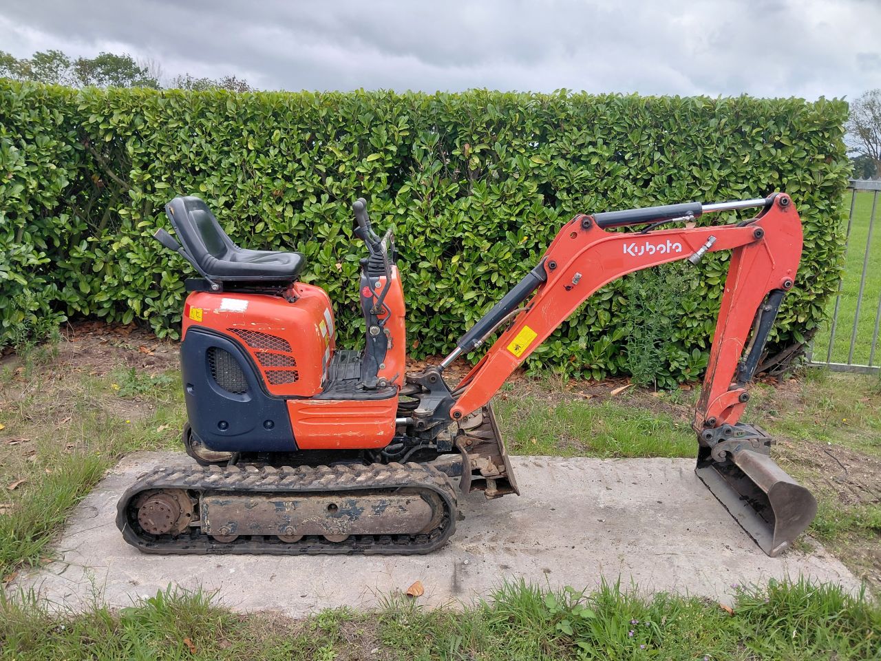 Minigraver Kubota U10-3 ( Bj 2014 ) Minikraan / Graafmachine