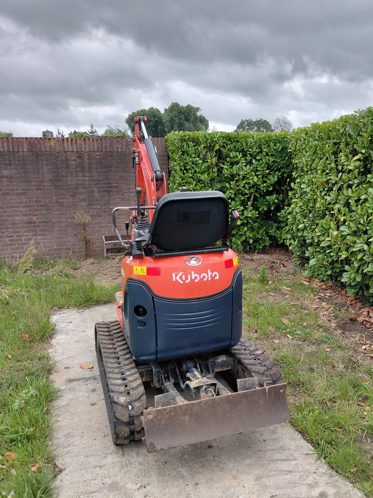 Minigraver Kubota U10-3 ( Bj 2014 ) Minikraan / Graafmachine
