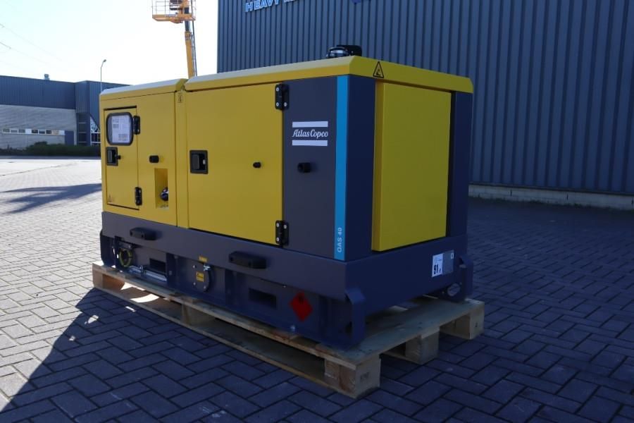 Atlas Copco QAS 40 ST3 Valid inspection, Diesel, 40 kVA
