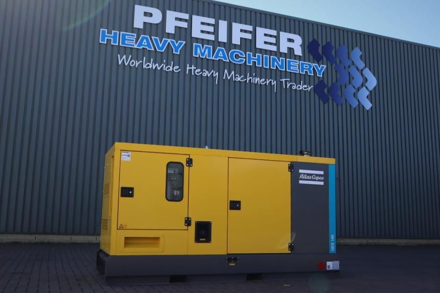 Atlas Copco QES 105 JD ST3 Valid inspection, Diesel, 105 kVA