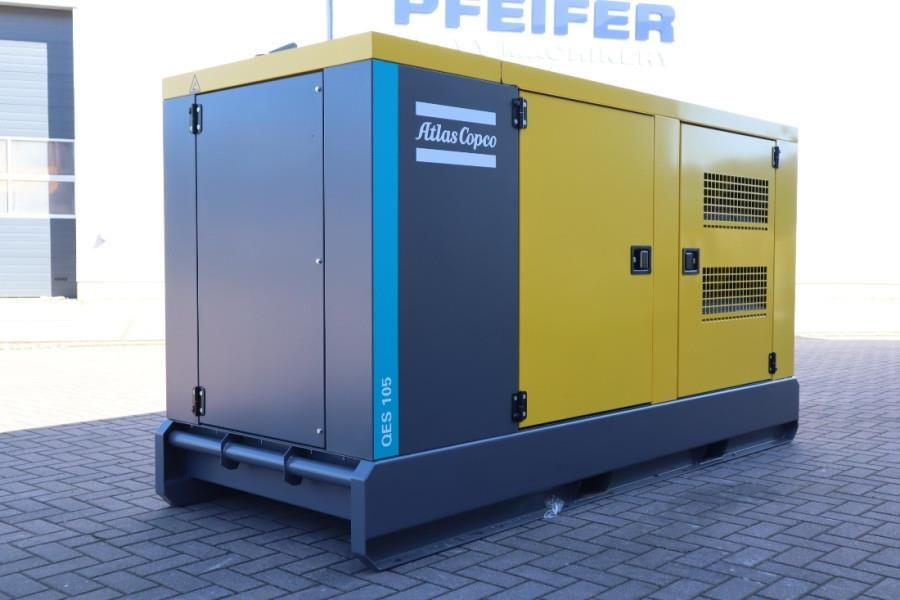 Atlas Copco QES 105 JD ST3 Valid inspection, Diesel, 105 kVA