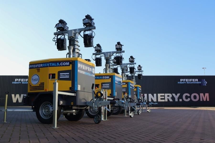 Atlas Copco HiLight H5+ SV2 Max Boom Height 8m, Luminosity Wit