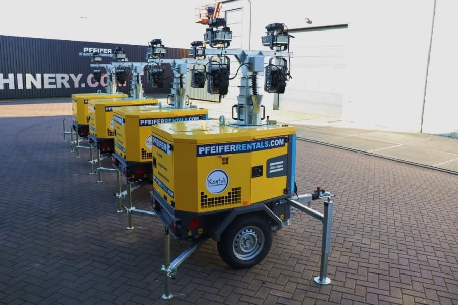 Atlas Copco HiLight H5+ SV2 Max Boom Height 8m, Luminosity Wit