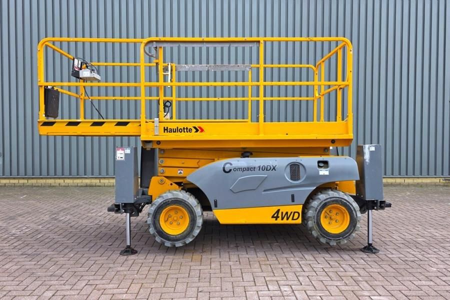 Haulotte COMPACT 10DX Diesel, 4x4 Drive, 10.2m Working Heig