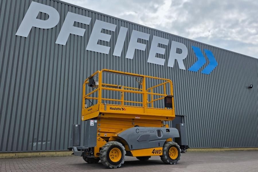 Haulotte Compact 12DX Diesel, 4x4 Drive, 12m Working Height