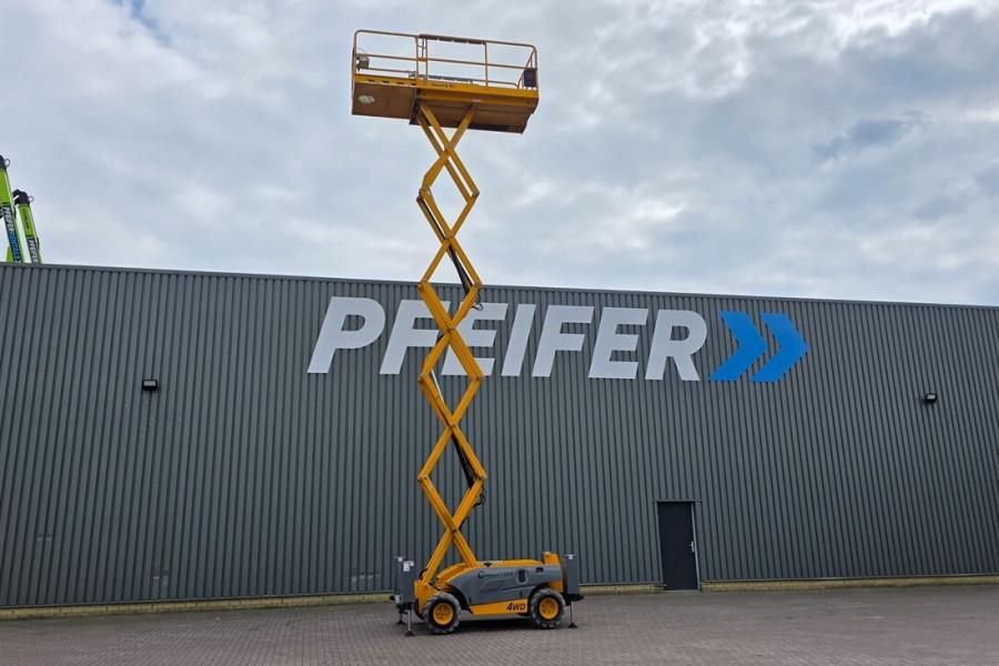 Haulotte Compact 12DX Diesel, 4x4 Drive, 12m Working Height
