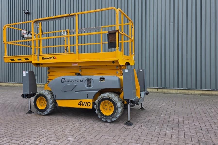 Haulotte Compact 12DX Diesel, 4x4 Drive, 12m Working Height
