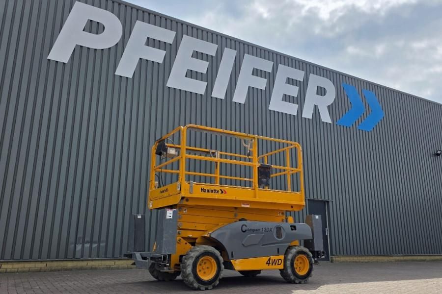 Haulotte Compact 12DX Diesel, 4x4 Drive, 12m Working Height