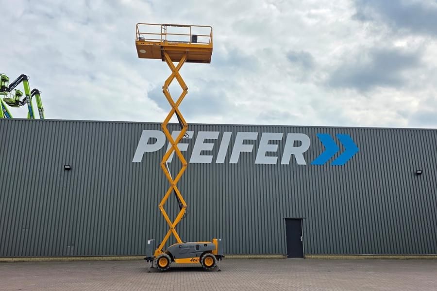 Haulotte Compact 12DX Diesel, 4x4 Drive, 12m Working Height
