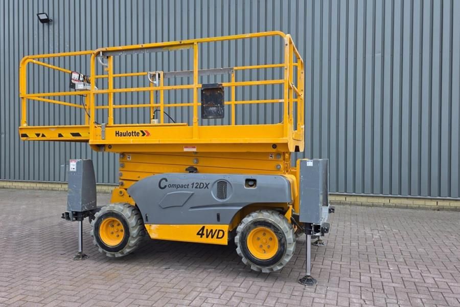 Haulotte Compact 12DX Diesel, 4x4 Drive, 12m Working Height